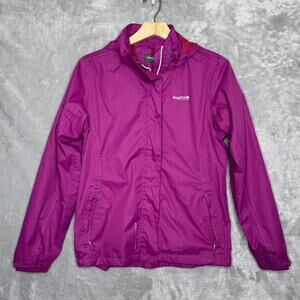 Regatta Isotex 5000 Jacket Kids 12-14 Purple Hooded Waterproof Windbreaker Zip